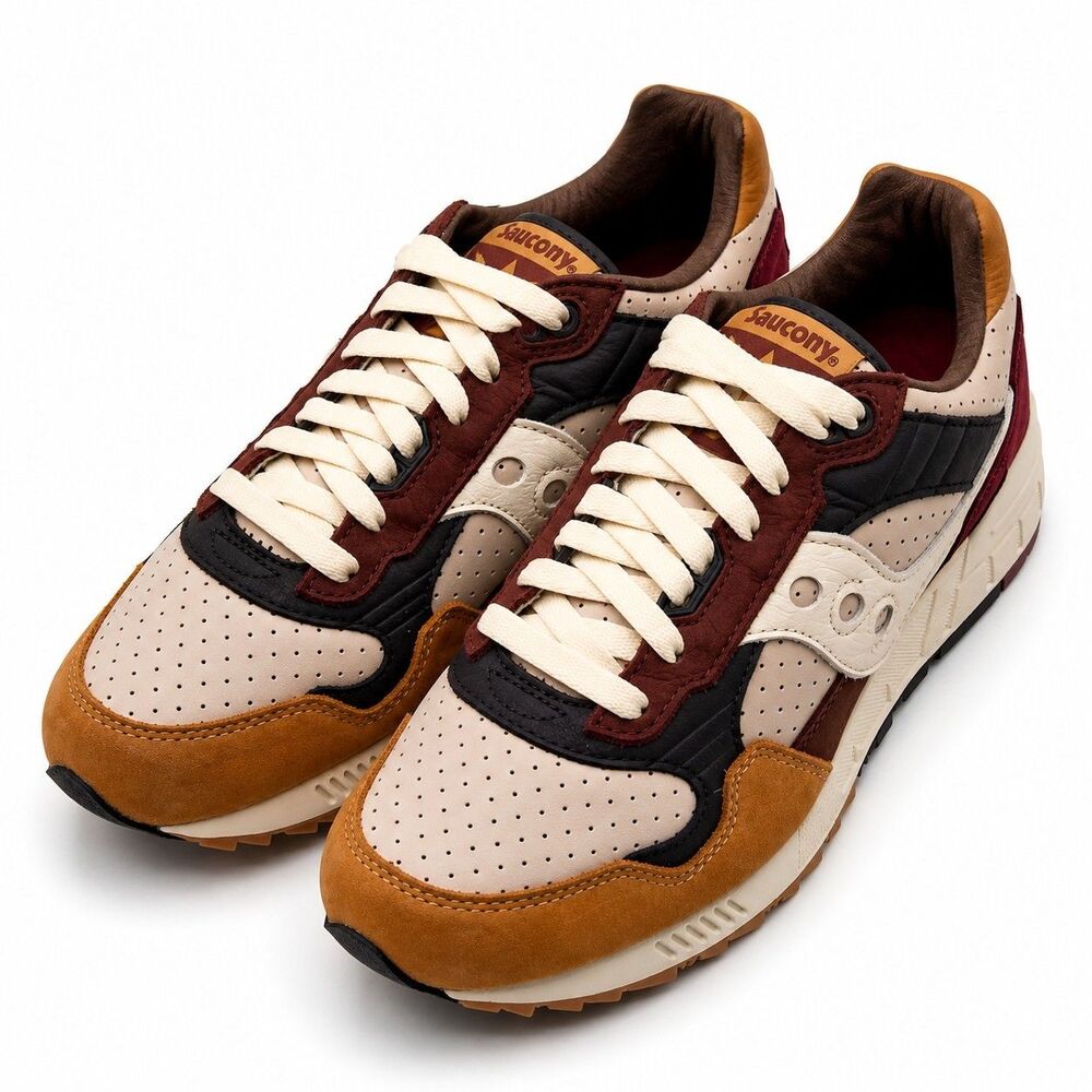 Saucony Originals Shadow 5000 S70945-1 Grey Multi Sneakers Men’s 7.5 Women’s 9 - Picture 2 of 7